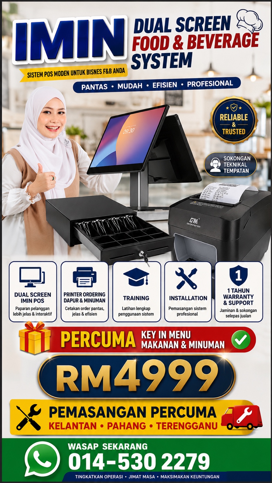 Poster IMIN Dual Screen RM4,999