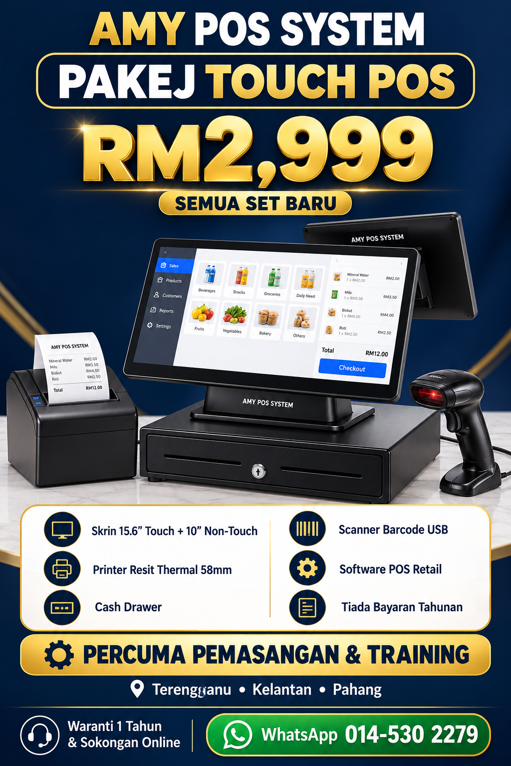 Poster Touch POS RM2,999